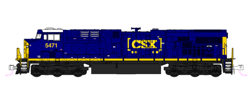 KATO 176-8964S N Scale GE ES44AC GEVO Diesel CSX 5471