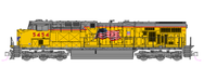 KATO 176-8966 N Scale GE ES44AC GEVO Diesel Union Pacific Flag UP 5454