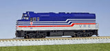 Kato 176-9002LS N Scale EMD F40PH Diesel VRE V34 with DCC & Sound