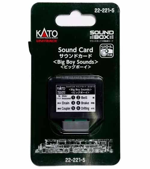Kato 22-221-5 Big Boy Sound Card for Soundbox