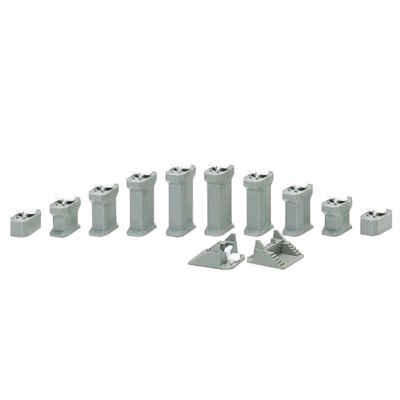 Kato 23-015-1 N Scale UniTrack 1/2" to 2" Incline Pier Set