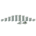 Kato 23-015-1 N Scale UniTrack 1/2" to 2" Incline Pier Set