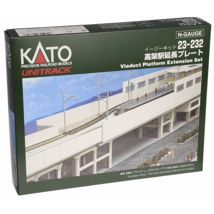 Kato 23-232 N Scale Viaduct Platform Extension Set