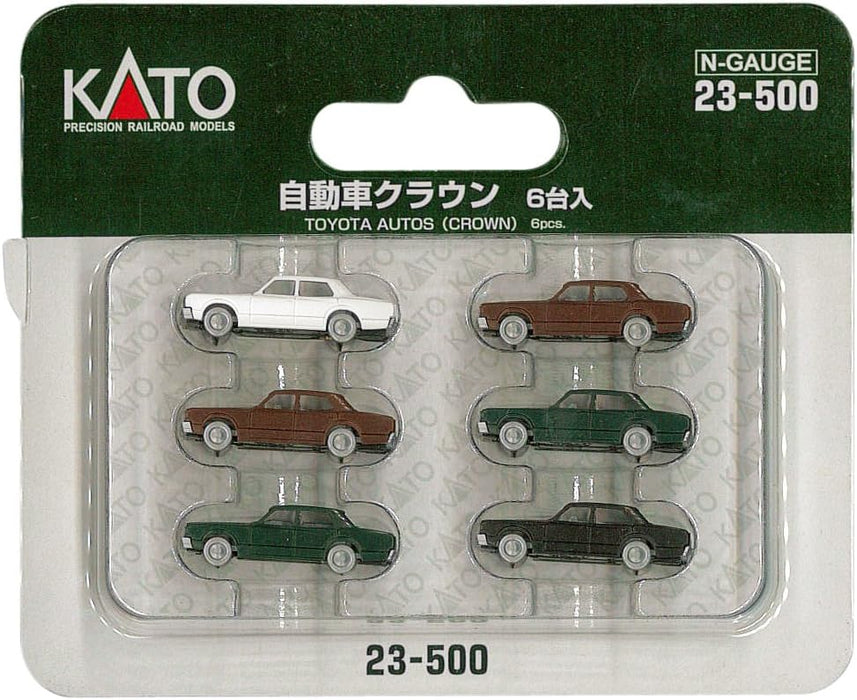 Kato 23-500 N Scale Automobile Set Toyotas 6 Pack