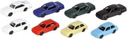 Kato 23-520 N Scale Automobile Set 1990's Nissan 8 Pack