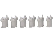 Kato 23019 N Scale UniTrack Double Pier, Poured Concrete