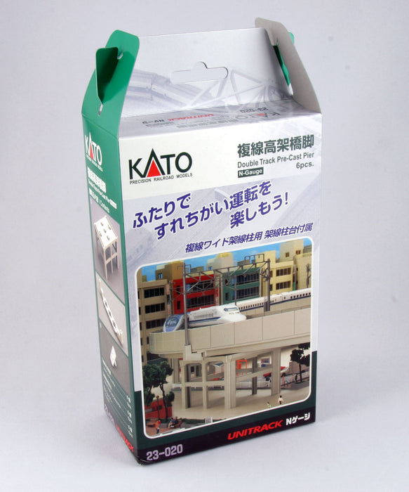 Kato 23-020 N Scale UniTrack Double Track Viaduct Pier Set