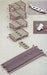 Kato 23048 N Scale UniTrack Double Track Incline Basic Pier Set