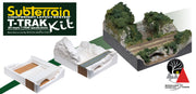 Kato 28-885 N Scale T-Trak Sub Terrain Layout System Straight Kit