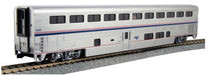 Kato 35-6064-1 HO Scale Amtrak Superliner I Lounge Dome Phase IV 33024 w/ Lights