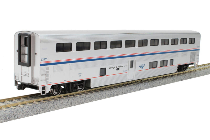Kato 35-6088 HO Scale Amtrak Superliner I Sleeper Phase IV "George M. Pullman" 32009