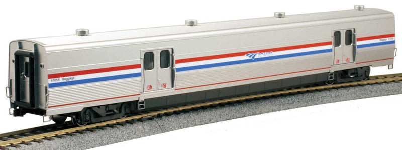 Kato 35-6211-1 HO Scale Viewliner II Baggage Car Phase III Heritage Amtrak 61006 with LED Lighting