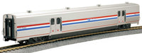 Kato 35-6211-1 HO Scale Viewliner II Baggage Car Phase III Heritage Amtrak 61006 with LED Lighting