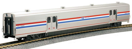 Kato 35-6211-1 HO Scale Viewliner II Baggage Car Phase III Heritage Amtrak 61006 with LED Lighting