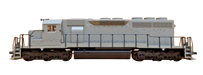 Kato 37-010 HO Scale EMD SD40 Diesel Undecorated - NOS
