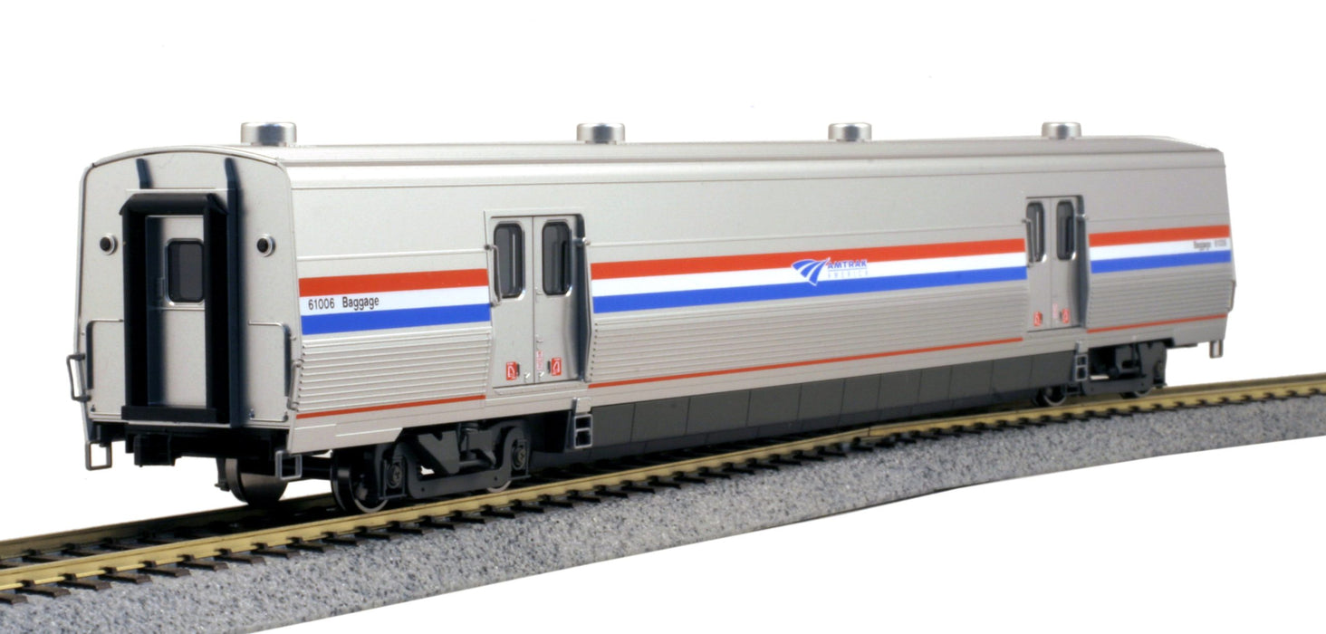Kato HO Scale Viewliner II Baggage Car Phase III Heritage Amtrak