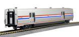 Kato HO Scale Viewliner II Baggage Car Phase III Heritage Amtrak