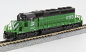Kato N Scale 176-4822 EMD SD40-2 (Early) Burlington Northern BN 6328 with DCC & Sound