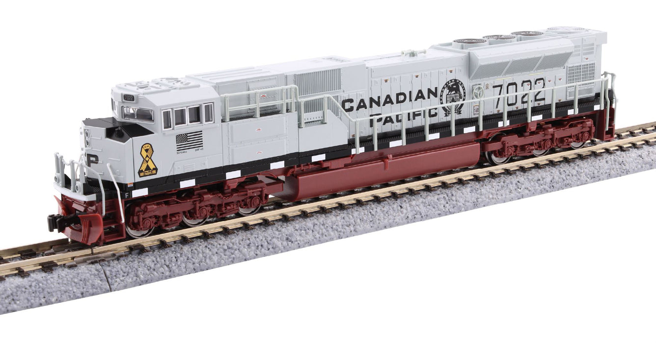 KATO N Scale EMD SD70ACu Canadian Pacific CP 7022 (Navy Military Heritage)