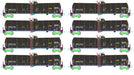 Kato N Scale Greenbrier Tank Car GBRX Set (8 Car Set)