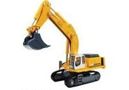 KDW Hydraulic Diecast Excavator Construction Toy