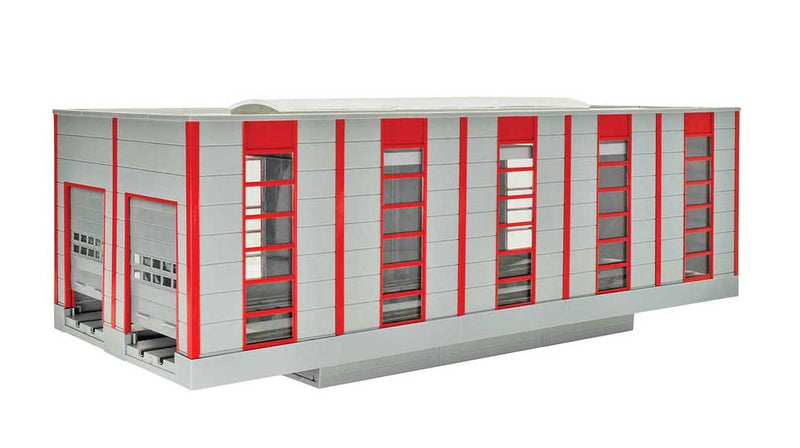Kibri 39256 HO Scale Modern 2Track Locomotive Maintenance Shed Kit