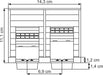 Kibri 39256 HO Scale Modern 2Track Locomotive Maintenance Shed Kit
