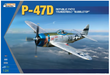 Kinetic 3207 1/24 Republic P-47D Thunderbolt "Bubbletop" Model Aircraft Kit