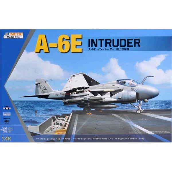 Kinetic 48023 1/48 Grumman A-6E Intruder Model Aircraft Kit