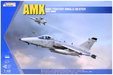 Kinetic 48026 1/48 AMX Fighter Single-Seater Model Aircraft Kit