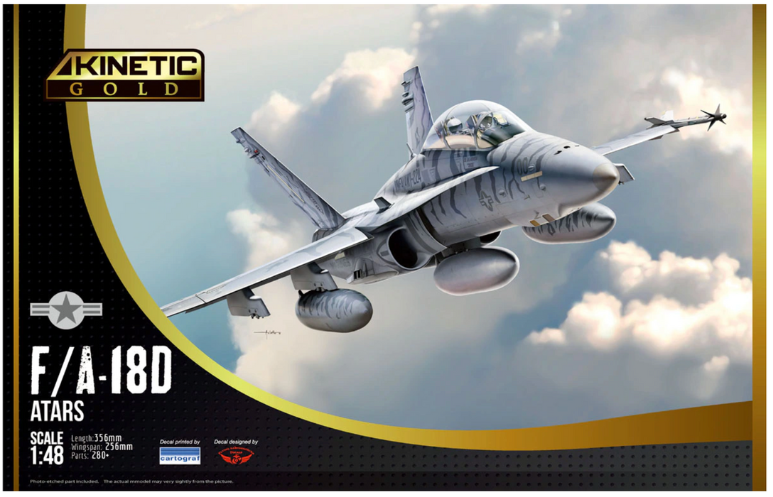 Kinetic 48033 1/48 F/A-18D ATARS Model Aircraft Kit