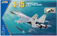 Kinetic 48065 1/48 Chinese Navy J-15 Flying Shark Model Aircraft Kit