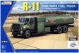 Kinetic 48116 1/48 R-11 USAF/NATO Fuel Truck with Missile Loading Cart Model Kit