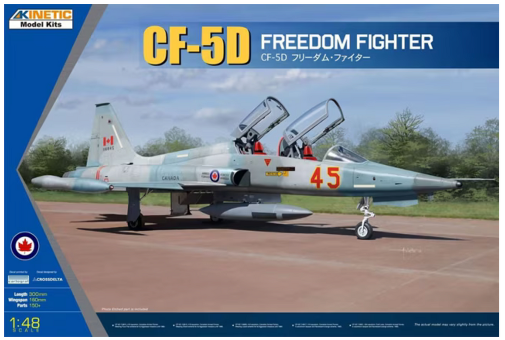 Kinetic 48123 1/48 CF-5D Freedom Fighter Model Aircraft Kit