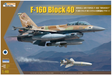 Kinetic 48130 1/48 F-16D Block 40 Israeli "Brakeet" Model Aircraft Kit