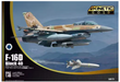 Kinetic 48173 1/48 F-16D Block 40 Israeli "Brakeet" Model Aircraft Kit