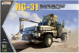 Kinetic 61015 1/35 RG-31 MK5 U.S. Army Armored Personnel Carrier Model Kit