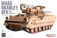 Kinetic 61016 1/35 M3A3 Bradley CFV with Bigfoot Track-links Model Kit