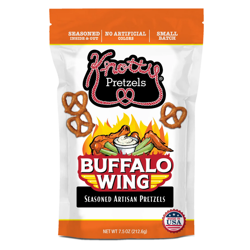Knotty Pretzels Buffalo Wing 7.5oz