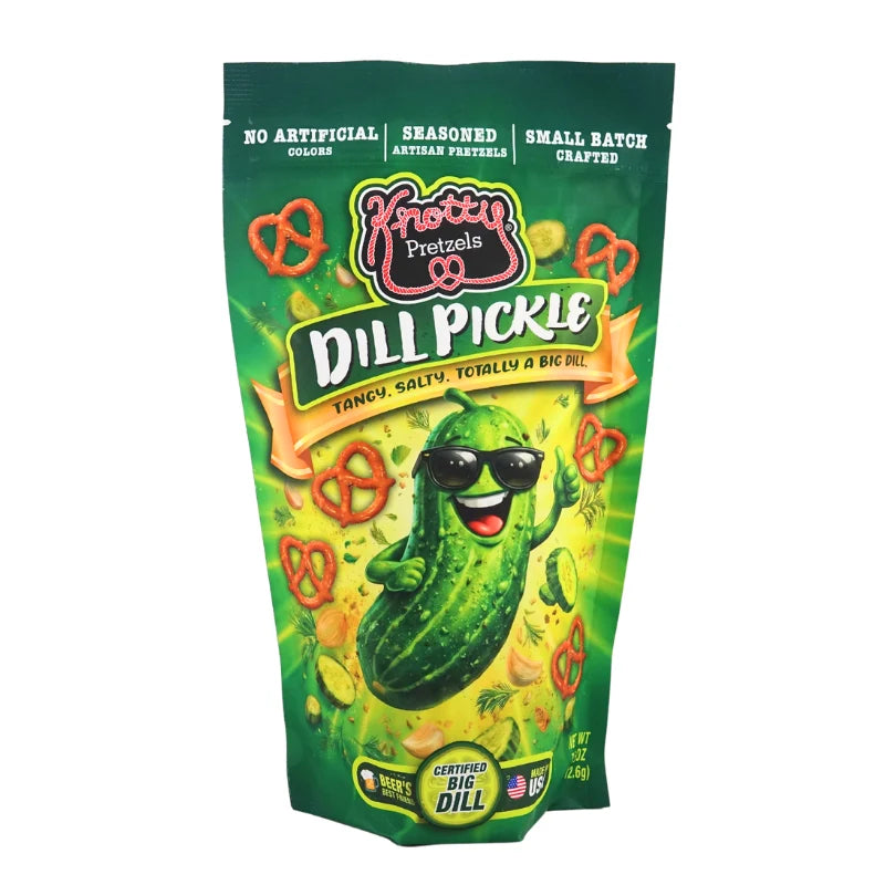 Knotty Pretzels Dill Pickle 7.5oz
