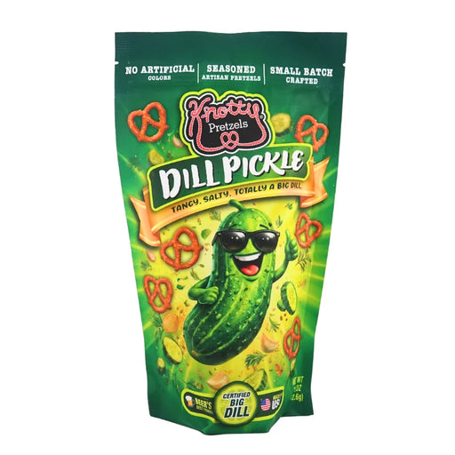 Knotty Pretzels Dill Pickle 7.5oz