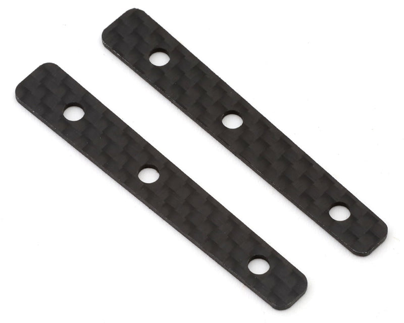 Kyosho IFW707 Inferno MP11 Carbon Fiber Rear Torque Rod Plates (2 Pack)
