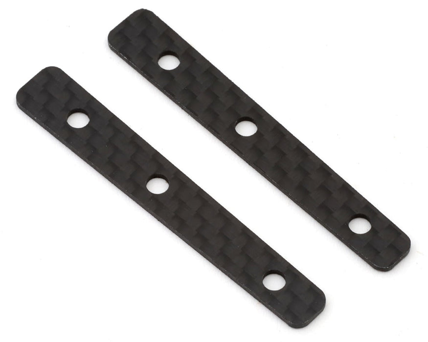 Kyosho IFW707 Inferno MP11 Carbon Fiber Rear Torque Rod Plates (2 Pack)