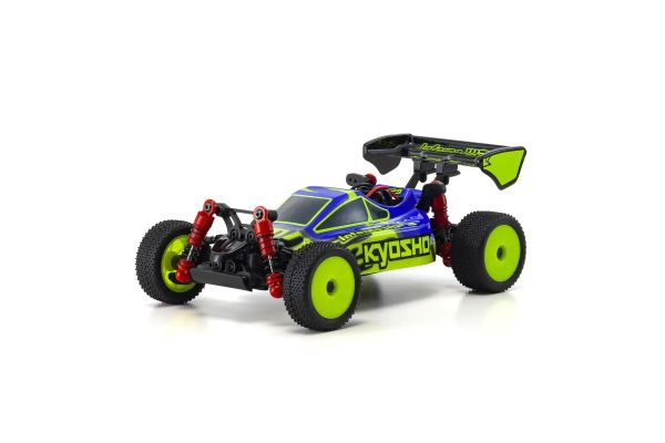 Kyosho 32093BLY Mini-Z 4WD Readyset Inferno MP9 Buggy - Blue/Yellow