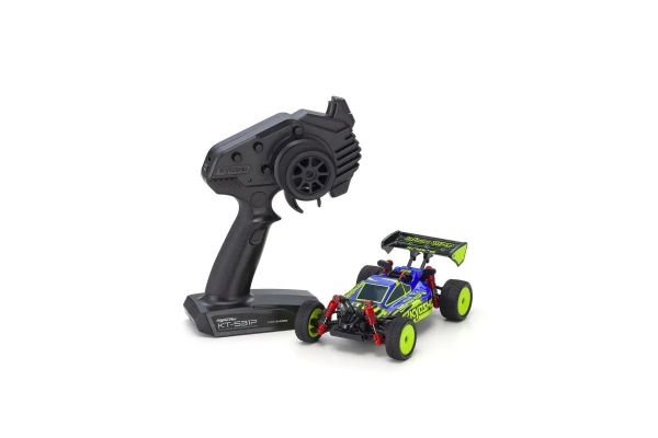 Kyosho 32093BLY Mini-Z 4WD Readyset Inferno MP9 Buggy - Blue/Yellow