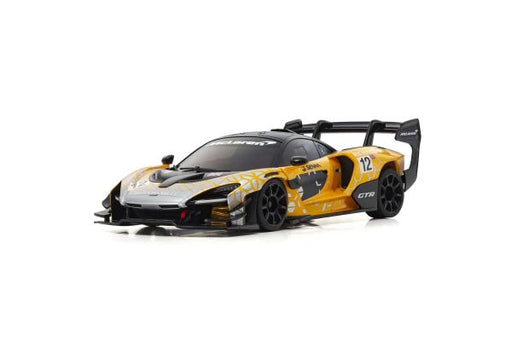 Kyosho 32340OR Mini Z MR-03 RWD Readyset McLaren Senna GTR ReadySet, Orange