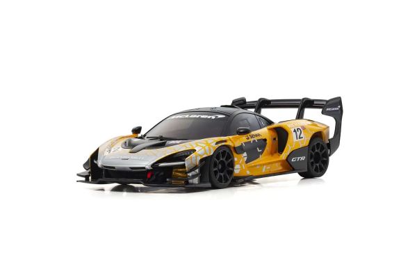 Kyosho 32340OR Mini Z MR-03 RWD Readyset McLaren Senna GTR ReadySet, Orange