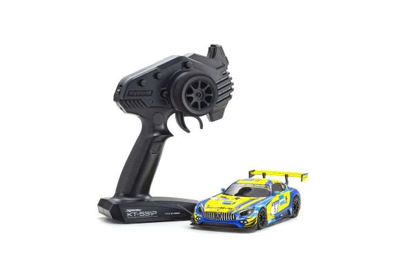 Kyosho 32345BLY Mini Z MR-03 RWD Readyset Mercedes-AMG GT3 Blue/Yellow