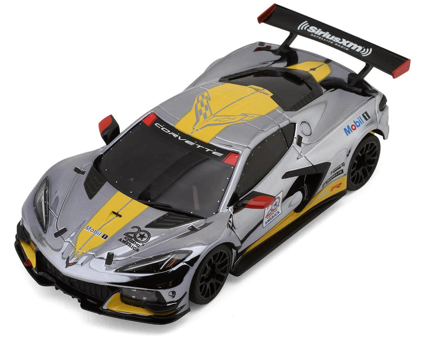 Kyosho 32356CRY Mini-Z RWD MR-04 Readyset Chevrolet Corvette C8.R Chrome Yellow Kyosho America 20th Anniversary