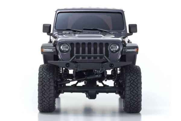 Kyosho 32521GM Mini Z MX-01 4x4 Readyset Jeep Wrangler Unlimited Rubicon - Granite Crystal Metallic